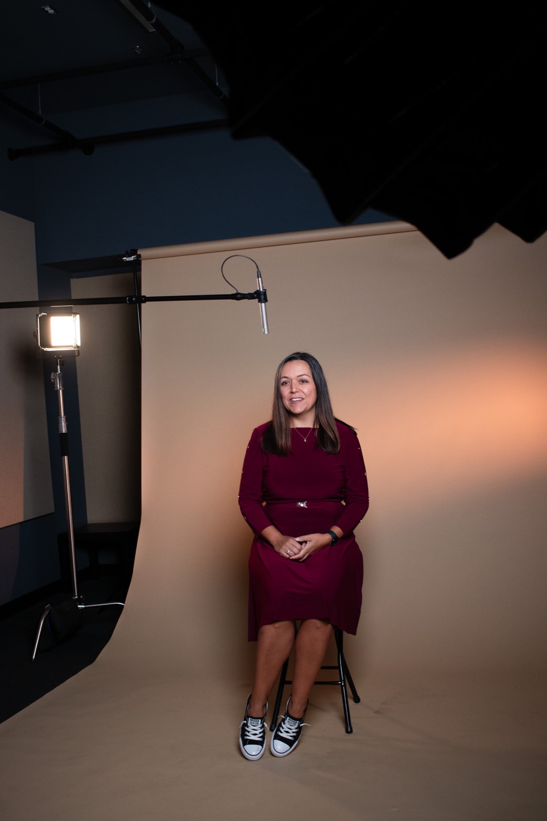 Corporate headshot session