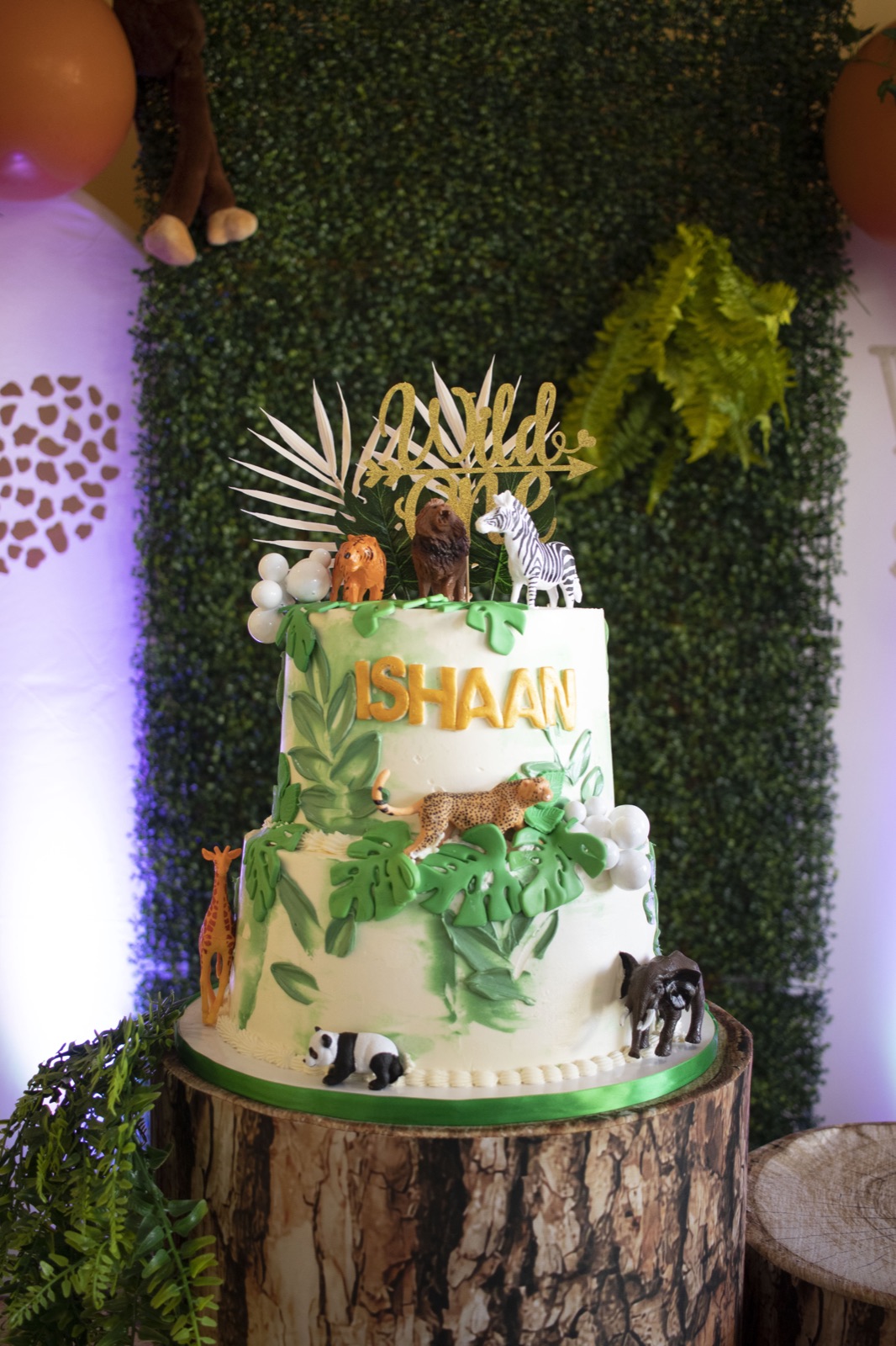 Birthday cake detail