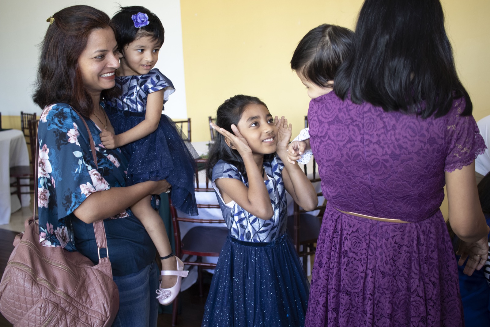 Family portrait, cultural celebration